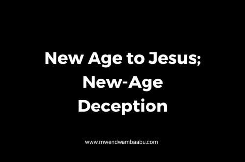New Age to Jesus; New-Age Deception