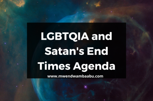 LGBTQIA and Satan's End Times Agenda