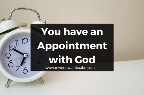You have an Appointment with God