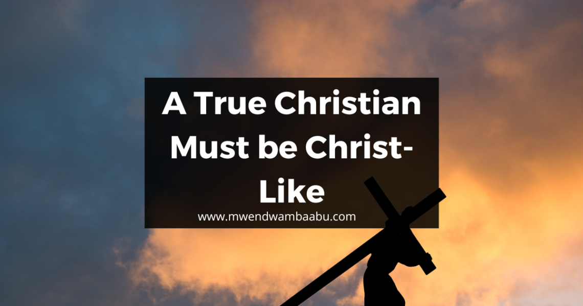 A True Christian Must be Christ-Like