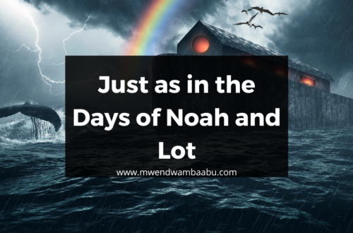 Just as in the Days of Noah and Lot