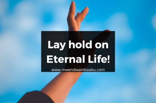 Lay hold on Eternal Life!