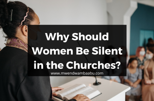 Why Should Women Be Silent in the Churches?