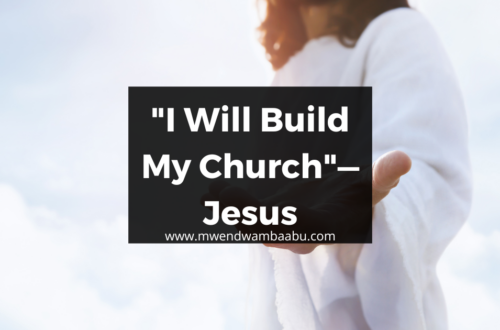 “I Will Build My Church”—Jesus