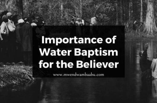 Importance of Water Baptism for the Believer