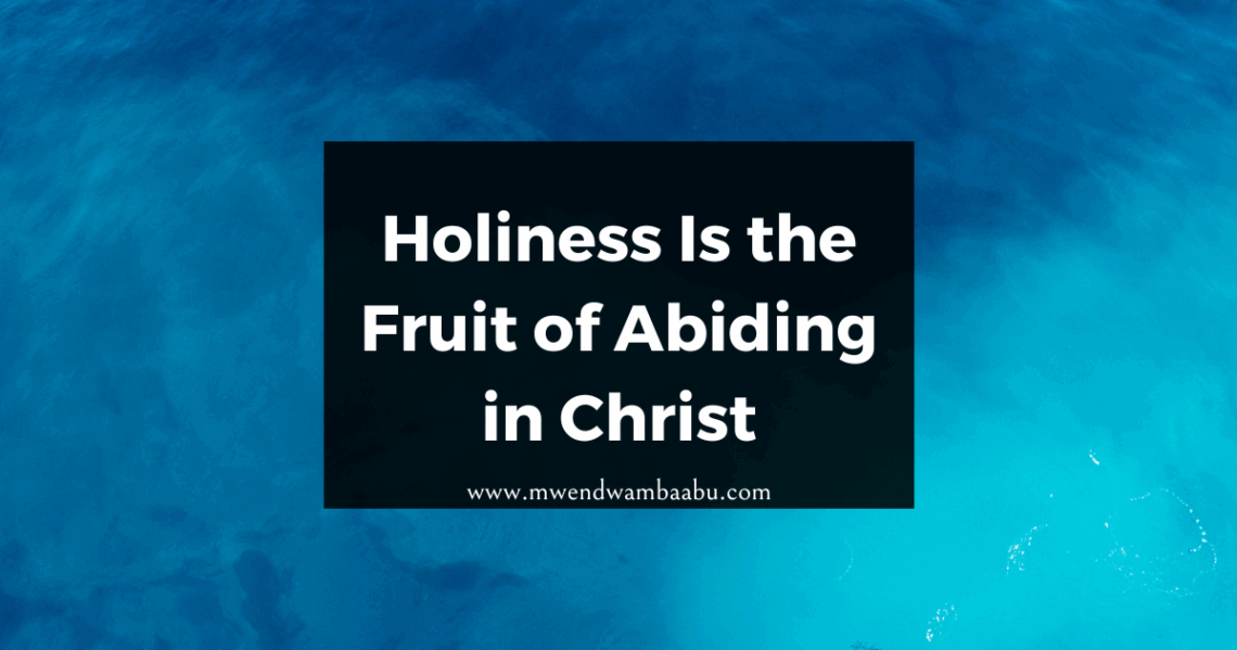 Holiness Is the Fruit of Abiding in Christ
