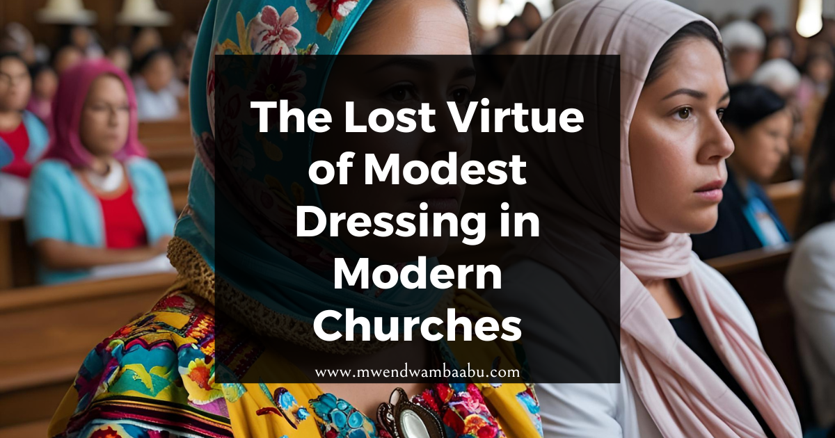 The Lost Virtue of Modest Dressing in Modern Churches – Mwendwa Mbaabu