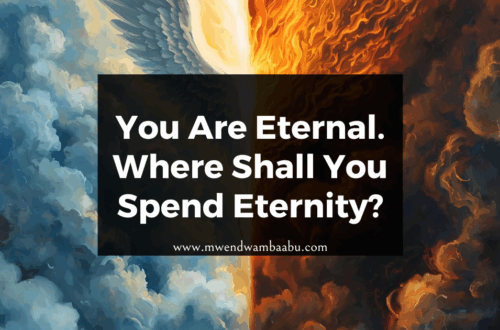 You Are Eternal. Where Shall You Spend Eternity?