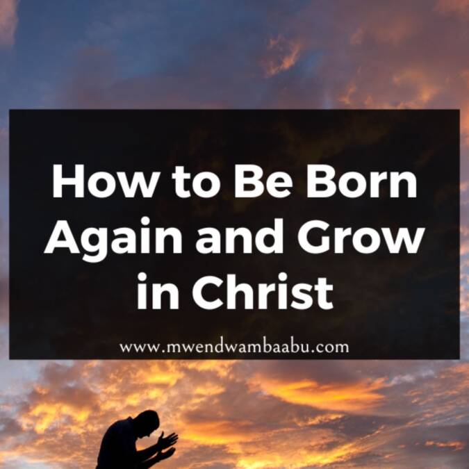 How to Be Born Again and Grow in Christ—9-page PDF