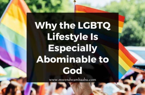 Why the LGBTQ Lifestyle Is Especially Abominable to God