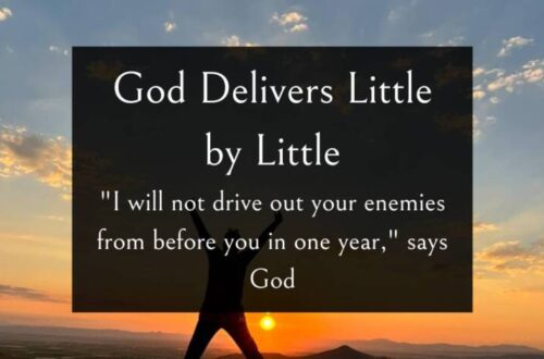 God Delivers Little by Little